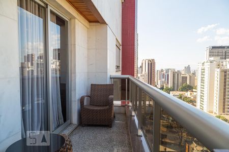 Varanda da Sala 1 e 2 de apartamento à venda com 4 quartos, 180m² em Funcionários, Belo Horizonte