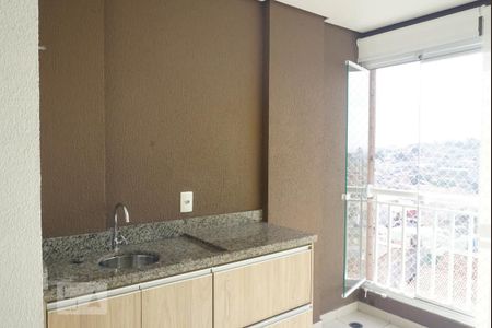 Varanda da Sala de apartamento à venda com 2 quartos, 54m² em Parque Boturussu, São Paulo