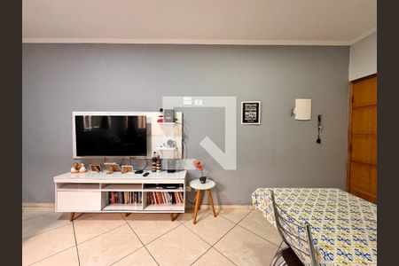 Sala de apartamento à venda com 3 quartos, 100m² em Jardim das Maravilhas, Santo André