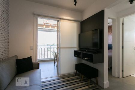 Sala - Móvel de apartamento para alugar com 2 quartos, 47m² em Vila Bertioga, São Paulo