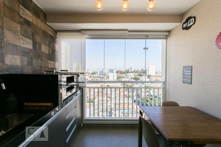 Varanda Gourmet de apartamento para alugar com 2 quartos, 47m² em Vila Bertioga, São Paulo