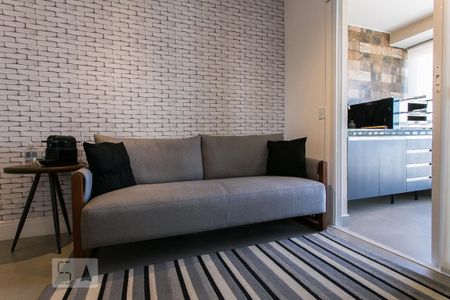 Sala - Sofá de apartamento para alugar com 2 quartos, 47m² em Vila Bertioga, São Paulo