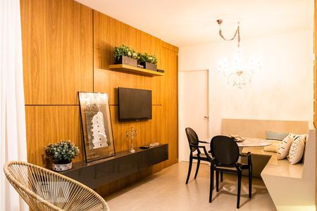 Sala de apartamento à venda com 3 quartos, 57m² em Ouro Preto, Belo Horizonte