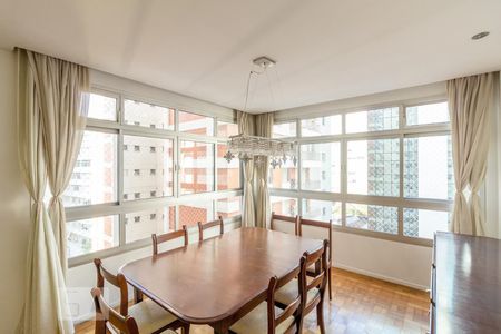 Sala de Jantar de apartamento para alugar com 3 quartos, 142m² em Higienópolis, São Paulo