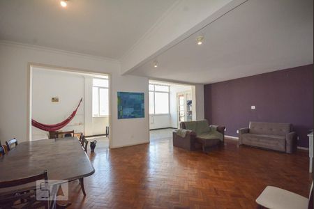 Sala de apartamento para alugar com 4 quartos, 218m² em Flamengo, Rio de Janeiro