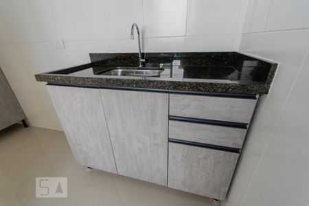 Sala/Cozinha/Lavanderia de apartamento para alugar com 2 quartos, 45m² em Campestre, Santo André