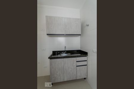 Sala/Cozinha/Lavanderia de apartamento para alugar com 2 quartos, 45m² em Campestre, Santo André