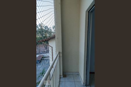 Varanda da Sala de apartamento para alugar com 2 quartos, 58m² em Jardim Marica, Mogi das Cruzes