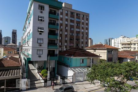 Vista de apartamento para alugar com 2 quartos, 82m² em Campo Grande, Santos