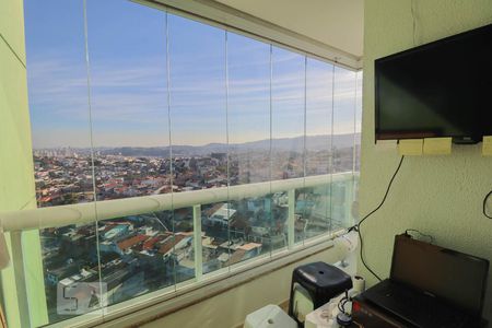 Varanda da Sala de apartamento à venda com 3 quartos, 81m² em Jardim Gracinda, Guarulhos