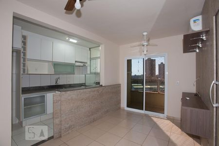 Sala de apartamento para alugar com 2 quartos, 60m² em Jardim Palma Travassos, Ribeirão Preto