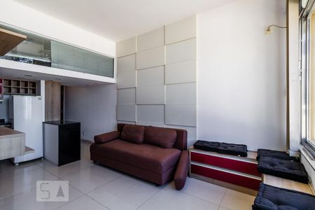 Sala e Cozinha de kitnet/studio à venda com 1 quarto, 26m² em Jardim Guanabara, Rio de Janeiro