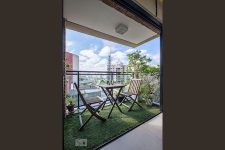 Studio - Varanda de apartamento para alugar com 1 quarto, 36m² em Sumarezinho, São Paulo