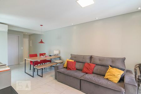 Sala de apartamento à venda com 3 quartos, 96m² em Campestre, Santo André