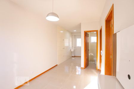 Sala/Cozinha de casa de condomínio à venda com 2 quartos, 48m² em Hípica, Porto Alegre