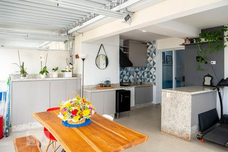 Varanda Gourmet de apartamento à venda com 2 quartos, 93m² em Liberdade, São Paulo