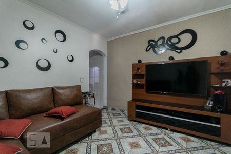 Sala de casa à venda com 2 quartos, 98m² em Jardim Itapoan, Santo André