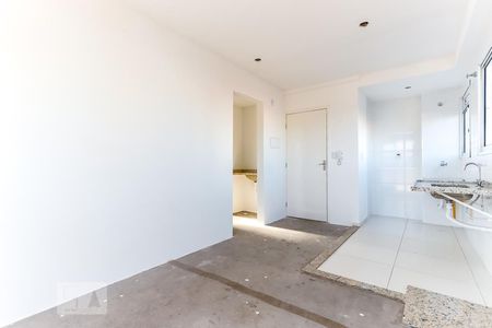 Sala e Cozinha de apartamento à venda com 1 quarto, 32m² em Vila Mazzei, São Paulo