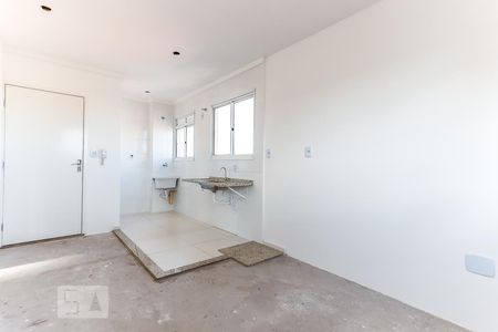 Sala e Cozinha de apartamento à venda com 1 quarto, 32m² em Vila Mazzei, São Paulo