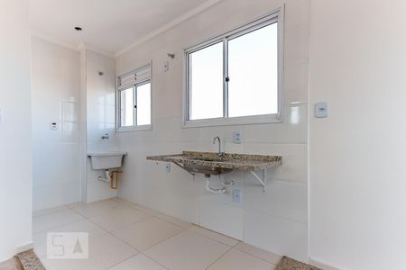 Sala e Cozinha de apartamento à venda com 1 quarto, 32m² em Vila Mazzei, São Paulo