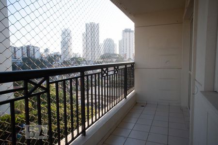 Varanda da Sala de apartamento para alugar com 2 quartos, 74m² em Pompeia, São Paulo