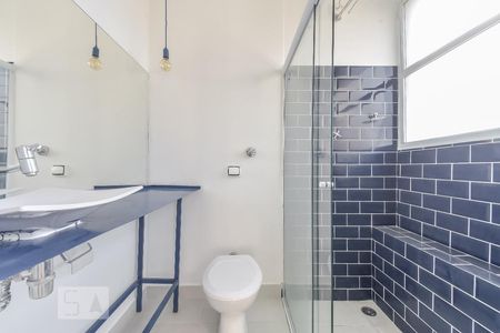 Banheiro de kitnet/studio à venda com 1 quarto, 45m² em Centro, São Paulo