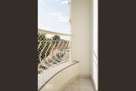 Varanda da Sala de apartamento para alugar com 1 quarto, 53m² em Nova Gerty, São Caetano do Sul