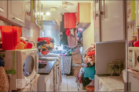 Cozinha de apartamento à venda com 2 quartos, 52m² em Vila Portugal, São Paulo