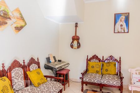 Sala de casa à venda com 3 quartos, 141m² em Vila Francisco Matarazzo, Santo André