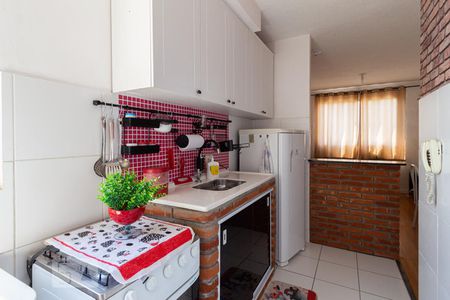 Cozinha e Área de Serviço de apartamento à venda com 2 quartos, 52m² em São Pedro, Osasco