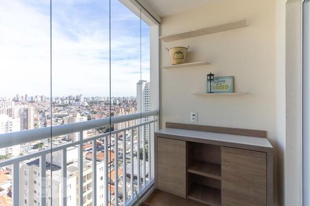 Varanda da Sala de apartamento à venda com 2 quartos, 65m² em Vila Vera, São Paulo