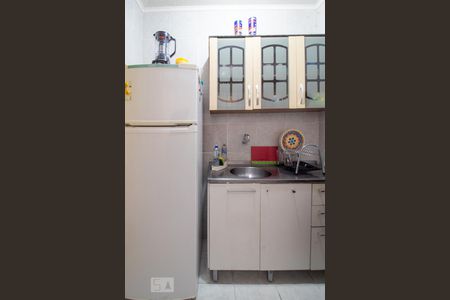 Cozinha de apartamento à venda com 1 quarto, 46m² em Sarandi, Porto Alegre