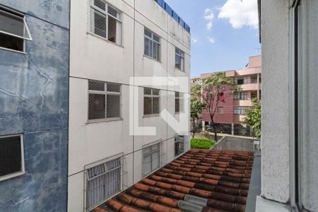 Vista da sala  de apartamento à venda com 2 quartos, 70m² em Castelo, Belo Horizonte