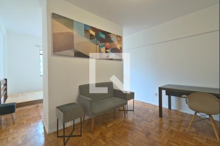 Sala de apartamento para alugar com 1 quarto, 46m² em Centro, Campinas