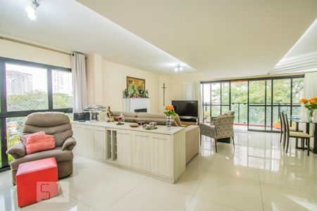 Sala de Estar de apartamento à venda com 4 quartos, 216m² em Vila Mascote, São Paulo