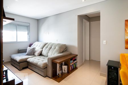 Sala TV de apartamento à venda com 2 quartos, 105m² em Jardim Caravelas, São Paulo