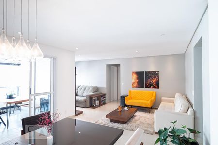 Sala de apartamento à venda com 2 quartos, 105m² em Jardim Caravelas, São Paulo