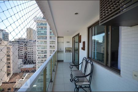 Varanda da Sala de apartamento à venda com 2 quartos, 85m² em Icaraí, Niterói