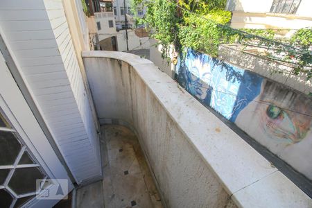 Varanda da Sala de casa para alugar com 3 quartos, 200m² em Botafogo, Rio de Janeiro