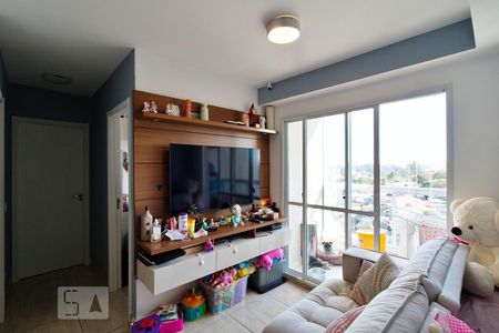 Sala de apartamento à venda com 2 quartos, 55m² em Super Quadra Morumbi, São Paulo