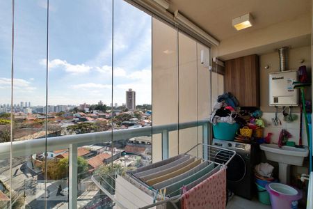 Varanda da Sala de apartamento à venda com 2 quartos, 55m² em Super Quadra Morumbi, São Paulo