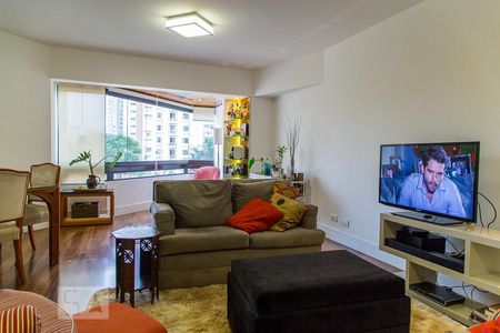 Sala de apartamento à venda com 3 quartos, 150m² em Cidade Monções, São Paulo