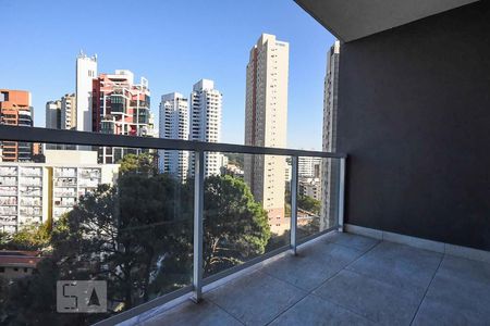 Varanda de kitnet/studio à venda com 1 quarto, 35m² em Real Parque, São Paulo