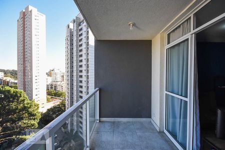 Varanda de kitnet/studio à venda com 1 quarto, 35m² em Real Parque, São Paulo