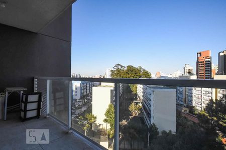 Varanda de kitnet/studio à venda com 1 quarto, 35m² em Real Parque, São Paulo