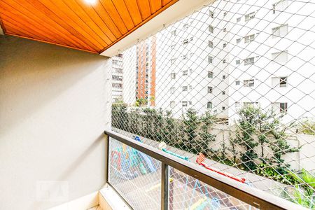 Varanda de apartamento à venda com 2 quartos, 58m² em Brooklin Paulista, São Paulo