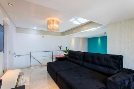 Sala de TV de apartamento à venda com 3 quartos, 155m² em Vila Santa Teresa, Santo André