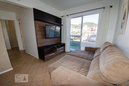 Sala de apartamento para alugar com 3 quartos, 65m² em Vargem do Bom Jesus, Florianópolis