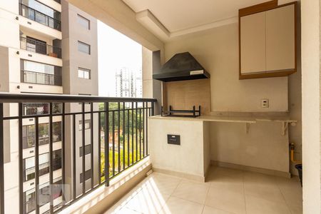 Varanda gourmet de apartamento para alugar com 2 quartos, 62m² em Continental, Osasco