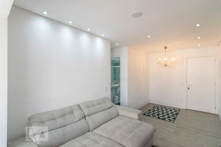 Sala de apartamento à venda com 3 quartos, 67m² em Vila Homero Thon, Santo André